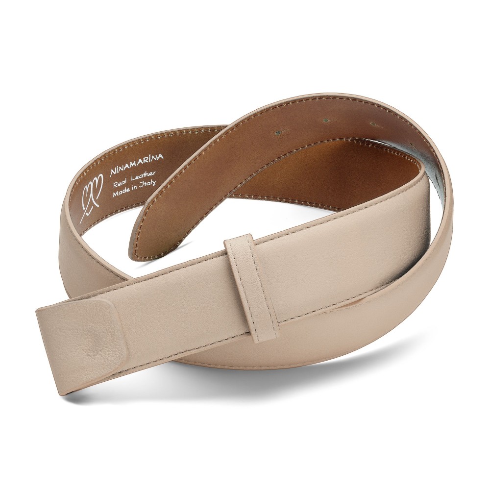 Ceinture en Cuir Bombé Interchangeable Accueil