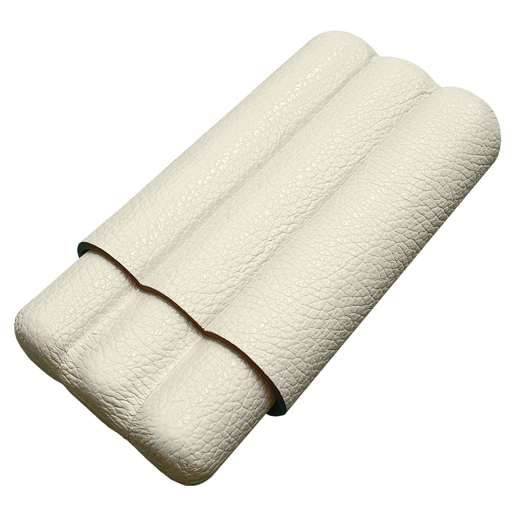 Etui à cigare en cuir - pour trois cigares en cuir Autour du cigare