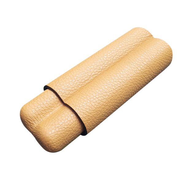 Etui - Tube à cigare pour deux cigares en cuir - couleur a choix sur commande Ninamarina Home