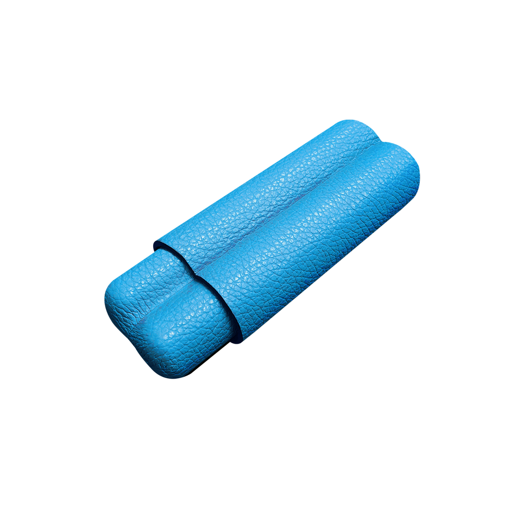 Etui à cigare en cuir - pour deux cigares Autour du cigare