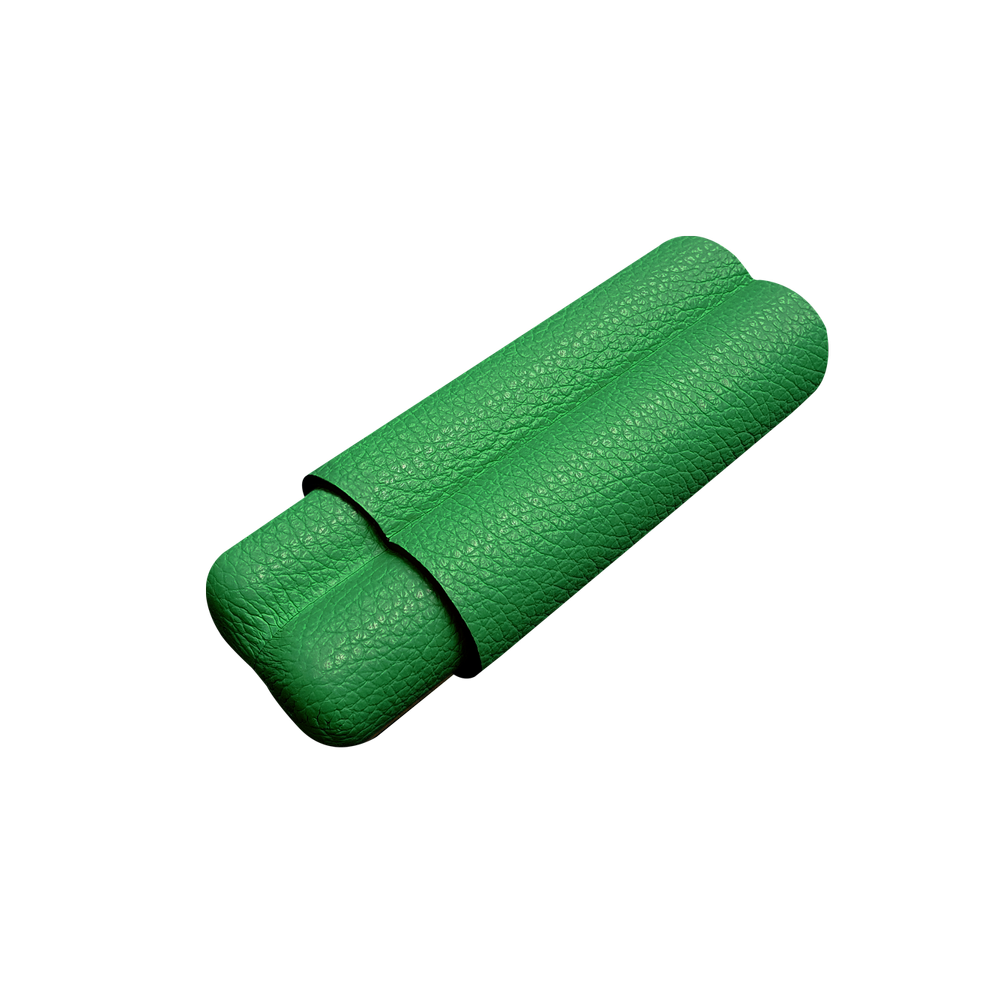 Etui à cigare en cuir - pour deux cigares Autour du cigare