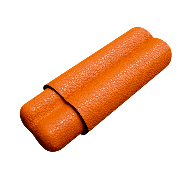 Etui - Tube à cigare pour deux cigares en cuir - couleur a choix sur commande Ninamarina Home