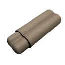 Etui - Tube à cigare pour deux cigares en cuir - couleur a choix sur commande Accueil