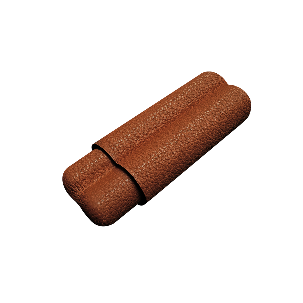 Etui à cigare en cuir - pour deux cigares Étuis à cigare