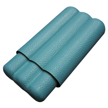 Etui - Tube à cigare pour trois cigares en cuir - couleur à choix sur commande Ninamarina Home