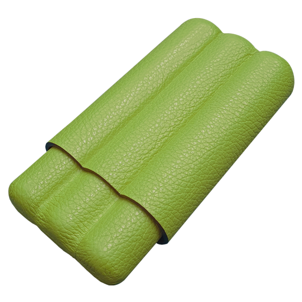 Etui - Tube à cigare pour trois cigares en cuir - couleur à choix sur commande Accueil Etui - Tube à cigare pour trois cigares en cuir - couleur à choix sur commande Accueil