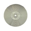 Boucle de Ceinture TPG Travaux Publics Genève Laiton Palladium 38-40mm Boucles de ceintures