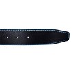 Ceinture Ninamarina Réversible - Signature Bleue - Cuir Veau Premium Accueil