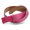 Ceinture en cuir bombée Ceintures