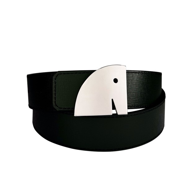 Ceinture reversible bi-color Ninamarina vert/noir Accueil