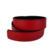 Ceinture reversible bi-color Ninamarina rouge/noir Accueil