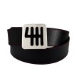 Ceinture reversible bi-color Ninamarina rouge/noir Accueil