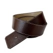 Ceinture reversible bi-color Ninamarina taupe/brun espresso Accueil