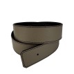 Ceinture reversible bi-color Ninamarina taupe/brun espresso Ceintures