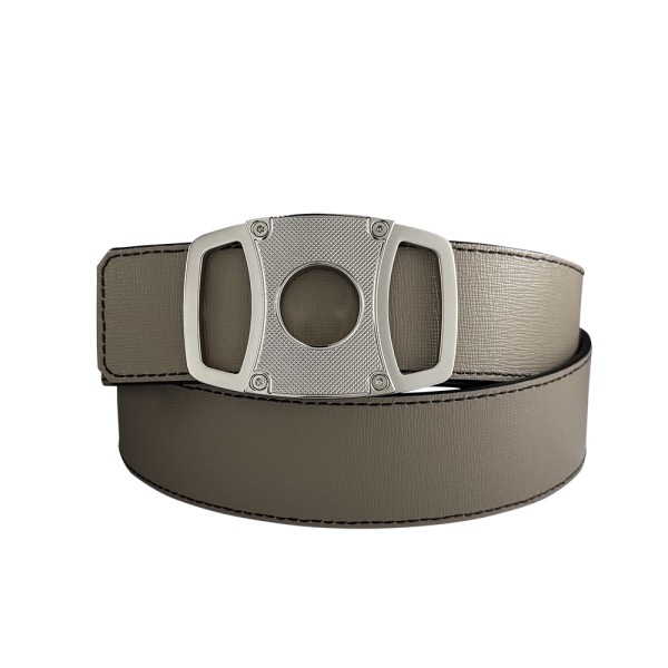 Ceinture reversible bi-color Ninamarina taupe/brun espresso Accueil