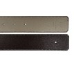 Ceinture reversible bi-color Ninamarina taupe/brun espresso Accueil