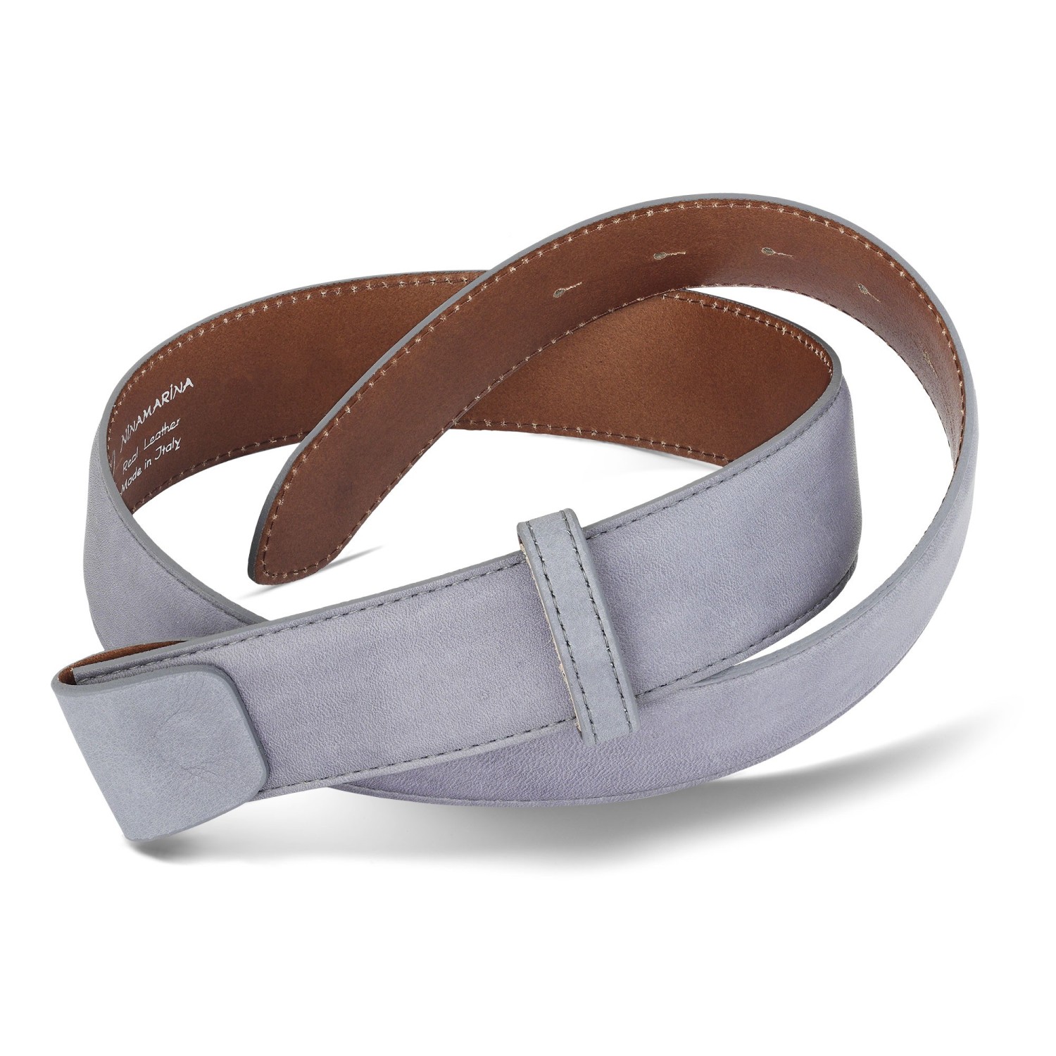 Ceinture en Cuir Bombé Interchangeable Accueil