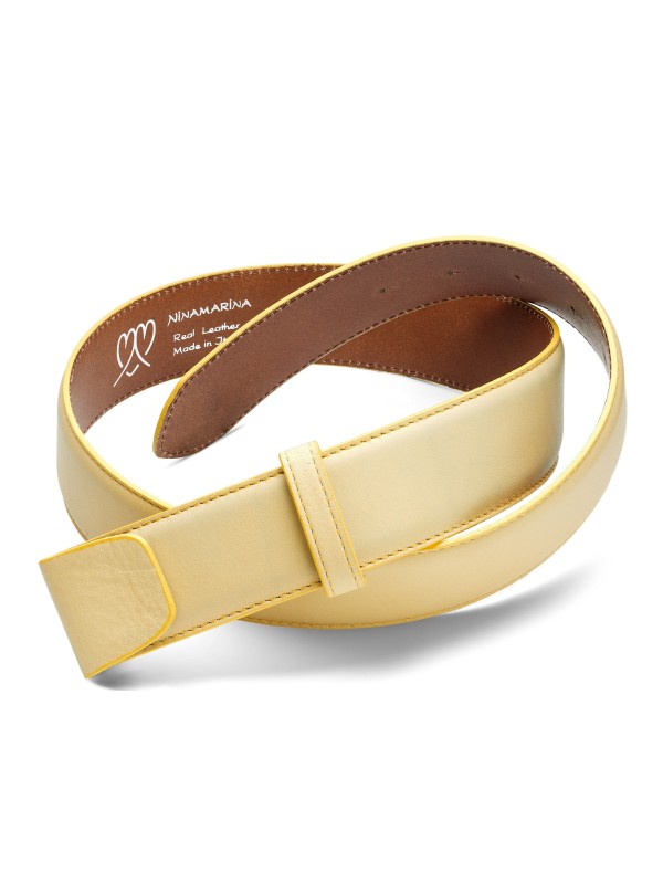Ceinture en cuir bombée Ceintures