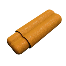 Etui à cigare en cuir - pour deux cigares Étuis à cigare