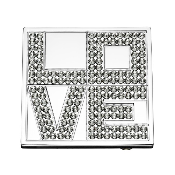 Boucle de Ceinture Love Carrée Swarovski - Cristaux Premium Boucles de ceintures