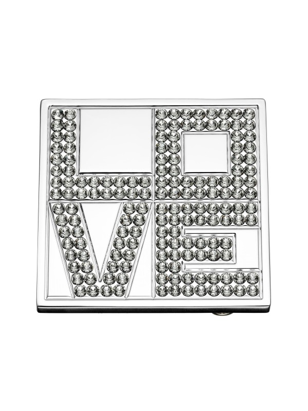 "Love" Carrée avec Swarovski Boucles de ceintures