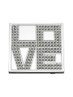 "Love" Carrée avec Swarovski Boucles de ceintures