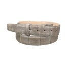 Ceinture en Crocodile Véritable Interchangeable Accueil