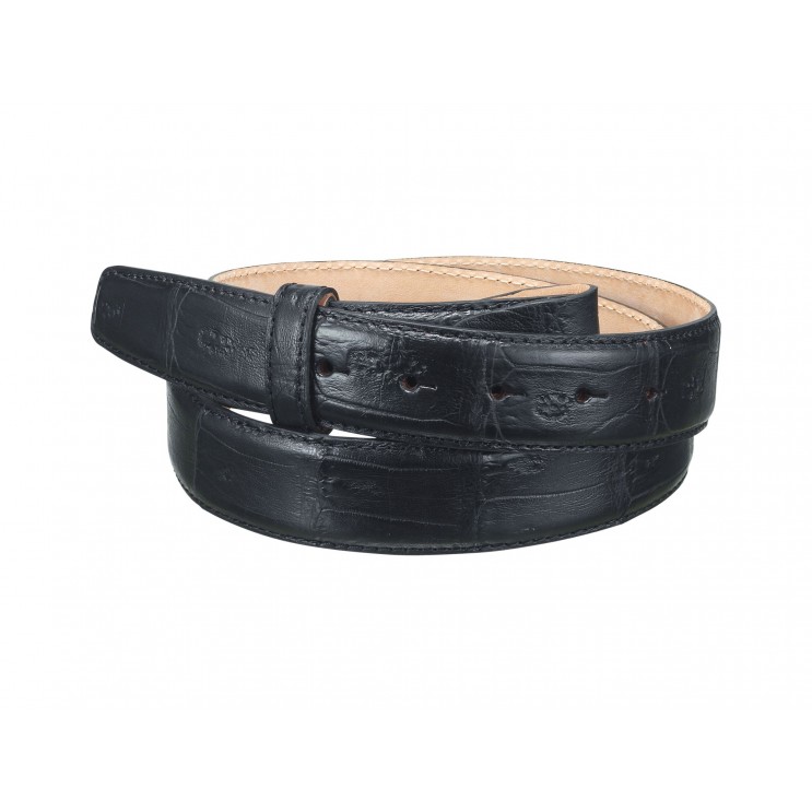 Ceinture en croco