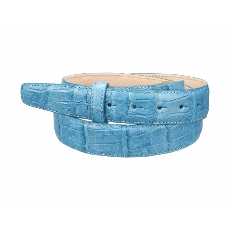 Ceinture en croco