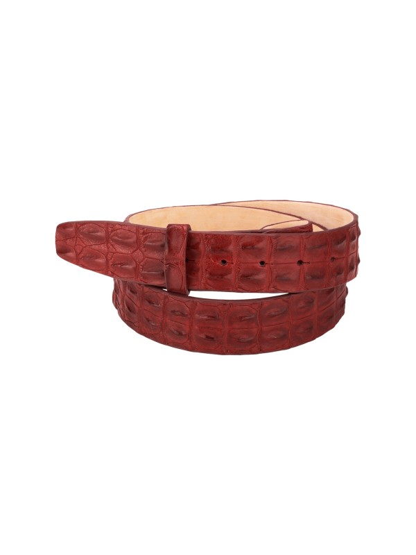 Ceinture en croco porosus Ceintures