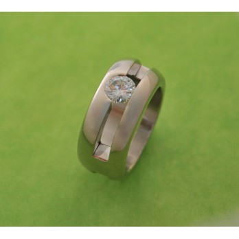Solitaire or blanc - Diamant 1carat Solitaires