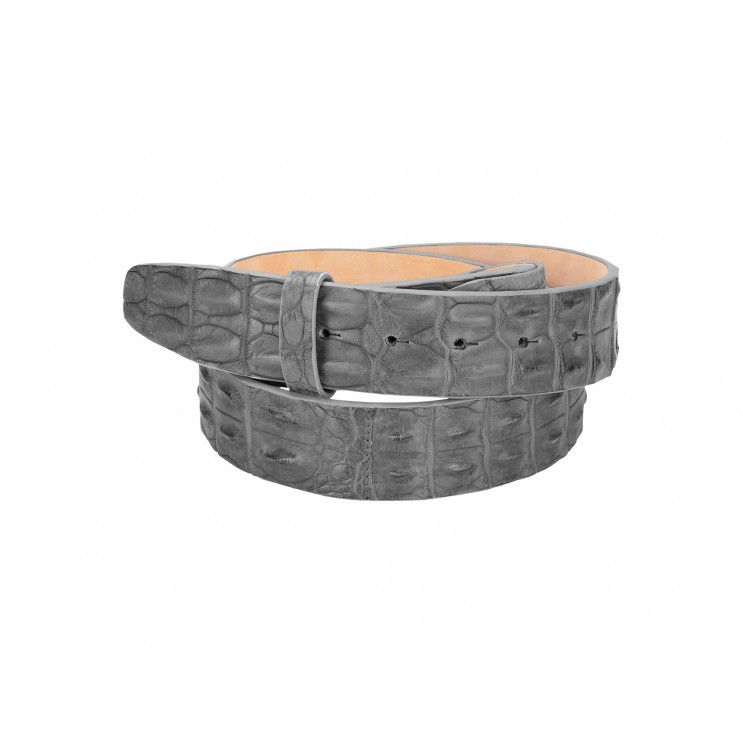 Ceinture en croco porosus