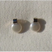 Boucles d'oreilles diverses, or - perles - saphirs Boucles d'oreille