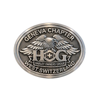 Boucle de Ceinture, Geneva Chapter West Switzerland - HOG Boucles de ceintures