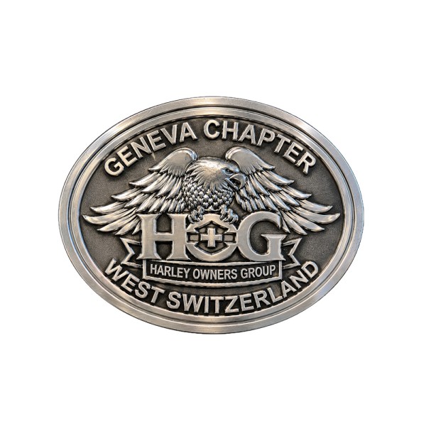 Boucle de Ceinture, Geneva Chapter West Switzerland - HOG Boucles de ceintures