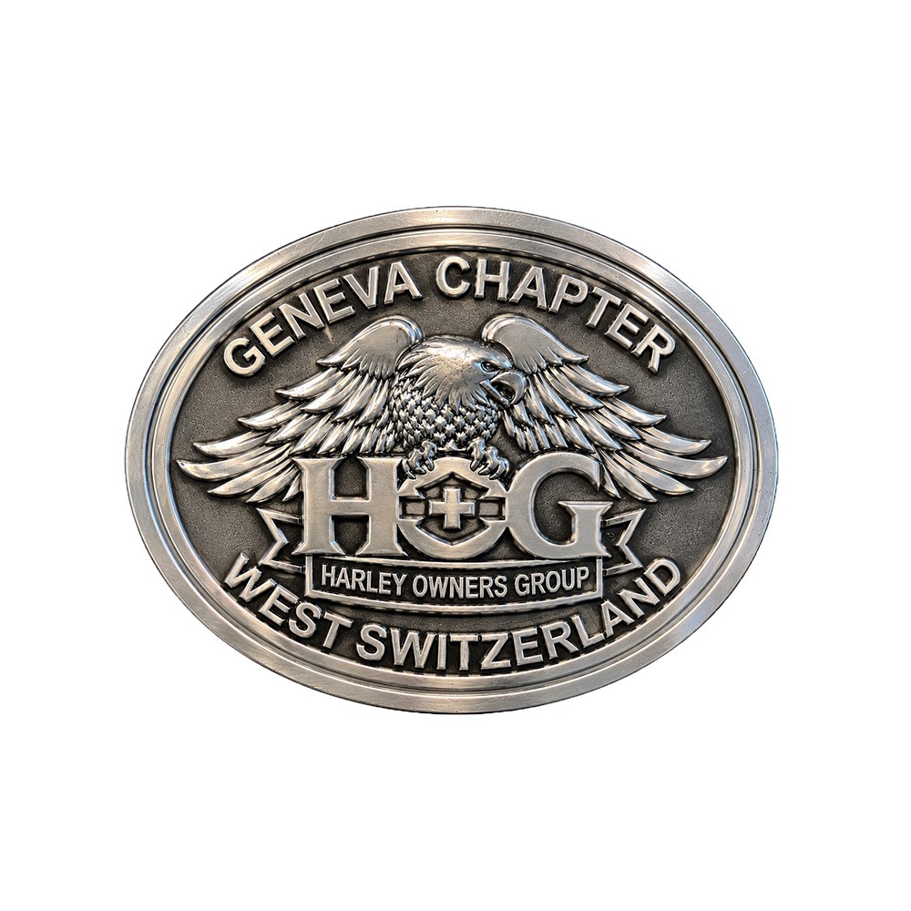 Boucle de Ceinture, Geneva Chapter West Switzerland - HOG Boucles de ceintures