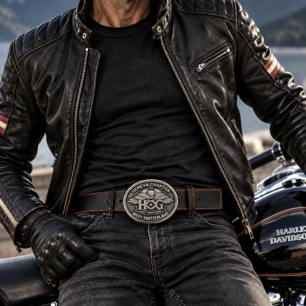 Boucle de Ceinture, Geneva Chapter West Switzerland - HOG Boucles de ceintures
