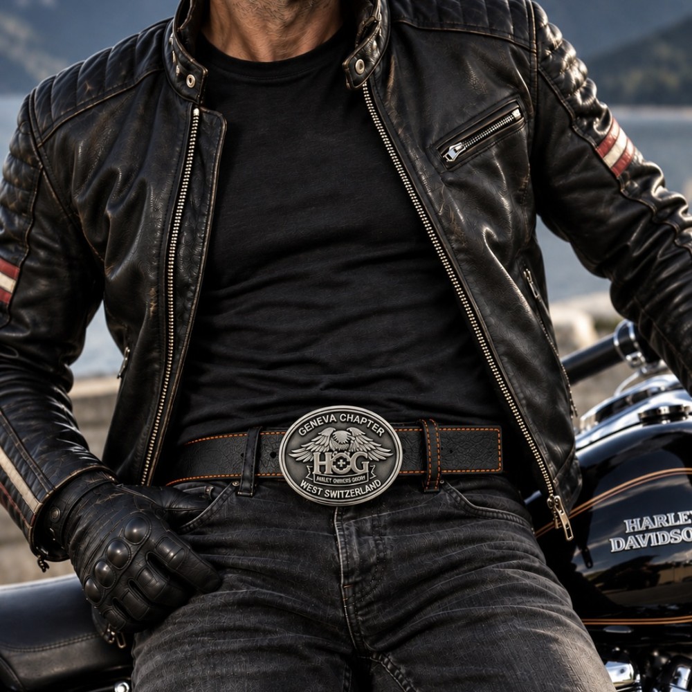Boucle de Ceinture, Geneva Chapter West Switzerland - HOG Boucles de ceintures