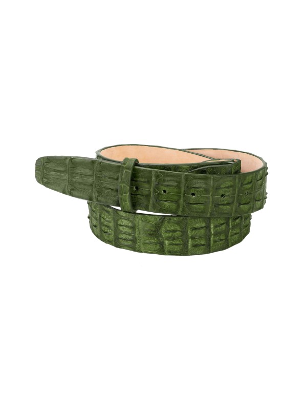 Ceinture en croco porosus Ceintures