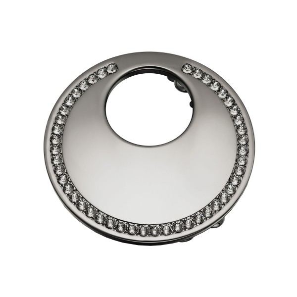 Boucle de Ceinture Lune Ronde - Cristaux Swarovski Boucles de ceintures