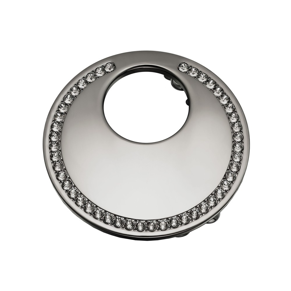 Boucle de Ceinture Lune Ronde - Cristaux Swarovski Boucles de ceintures