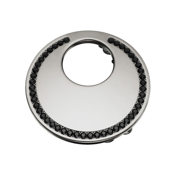 Boucle de Ceinture Lune Ronde - Cristaux Swarovski Boucles de ceintures