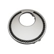 Boucle de Ceinture Lune Ronde - Cristaux Swarovski Boucles de ceintures