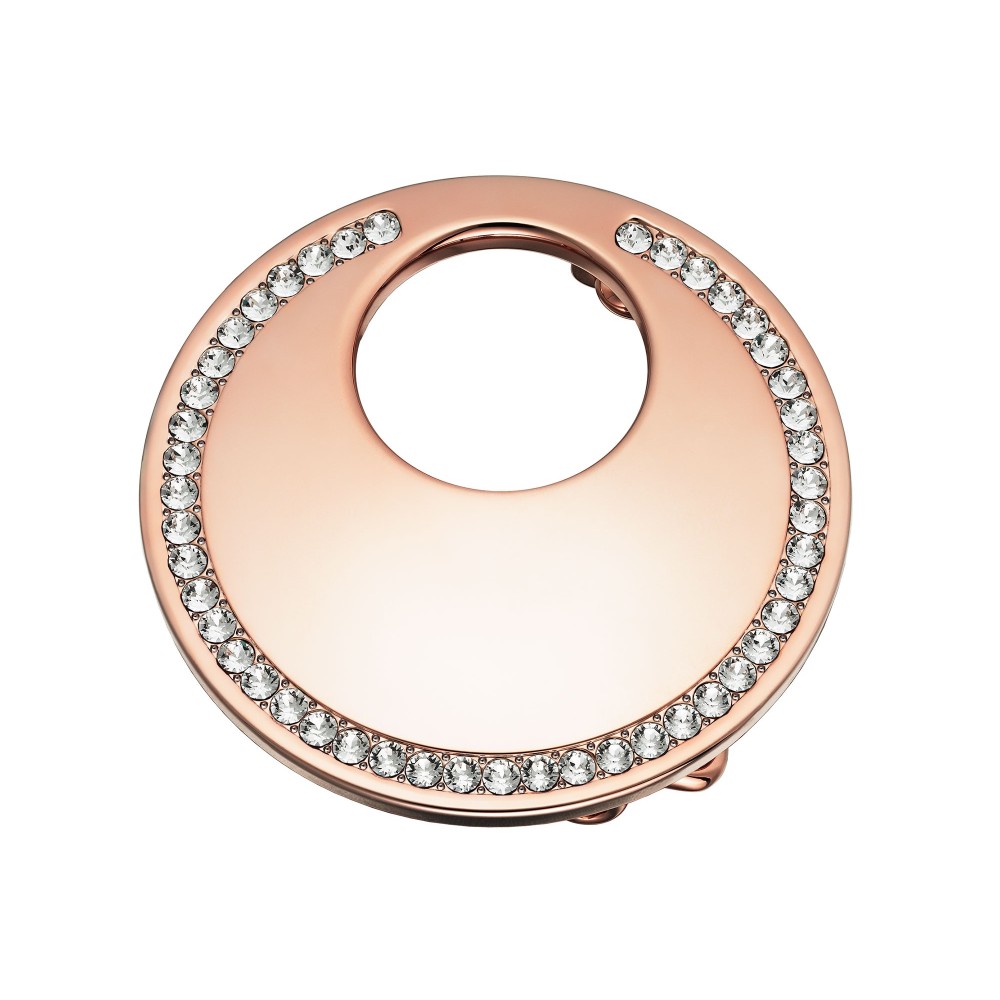 Boucle de Ceinture Lune Ronde - Cristaux Swarovski Boucles de ceintures