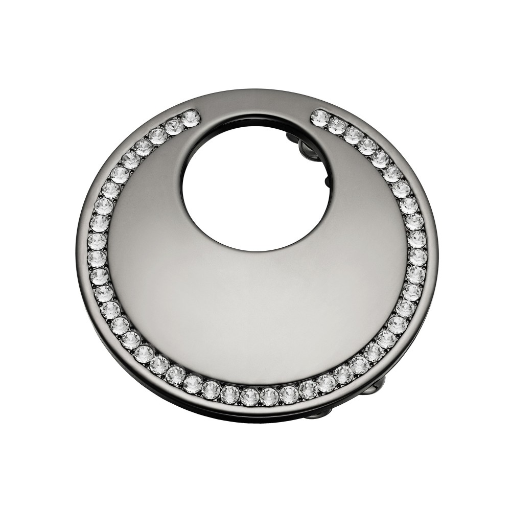 Boucle de Ceinture Lune Ronde - Cristaux Swarovski Boucles de ceintures