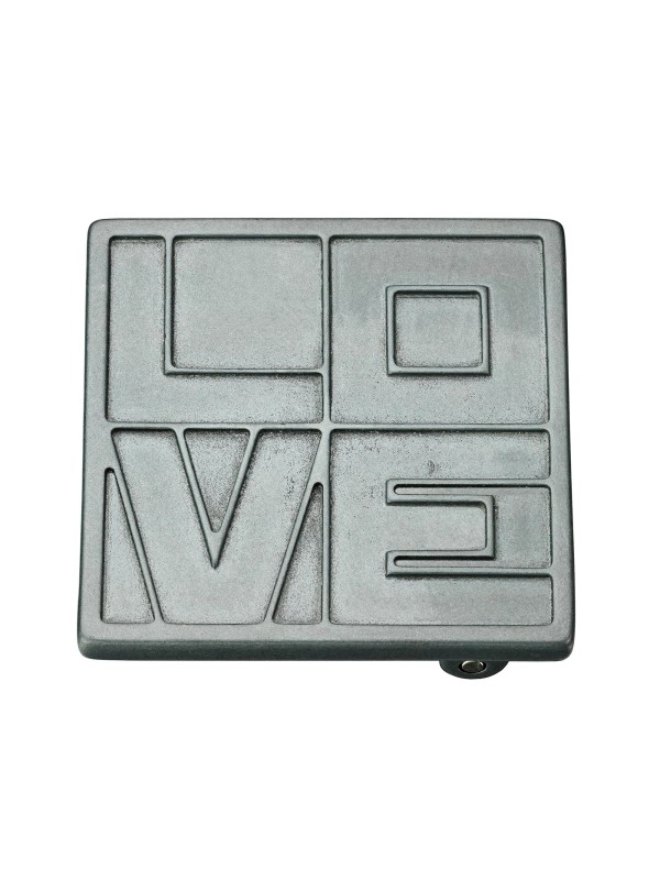 "Love" Carrée Boucles de ceintures