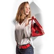 Sac à Main Enveloppe C5 Cuir Uni Accueil