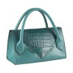 Sac à Main Enveloppe C5 Cuir et Croco imprimé Accueil