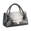 Sac à Main C5 Cuir Python Véritable - Pièces Uniques Accueil