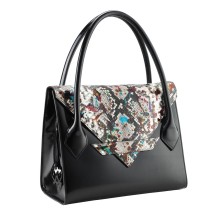 Sac à Main C4 Cuir Python Véritable Medium - Pièces Uniques Accueil